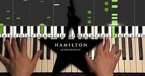 Hamilton - Alexander Hamilton (Piano Tutorial Lesson)