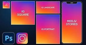 Instagram Dimensions 2024 For All Artwork And Export In Photoshop