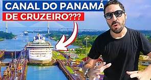 Como Funciona o CANAL DO PANAMÁ e Como é a Travessia de Cruzeiro? Cidade do Panamá a Colón, Panamá