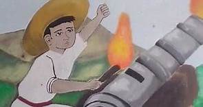 Narciso Mendoza, el niño artillero 👦🏽🇲🇽