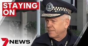 Five more years for Police Commissioner Grant Stevens as SA Police reveals new dress code | 7NEWS