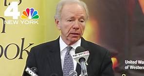 Joe Lieberman dies at 82 due to complications after a fall | NBC New York