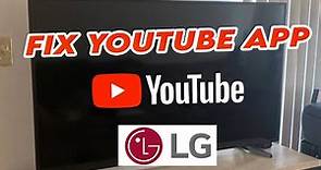 How To Fix YouTube app on LG Smart TV : 5 Tricks!