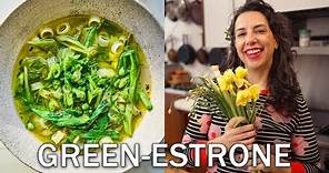 Taste Spring with Carla's Vegetable-Packed Green-Estrone Soup