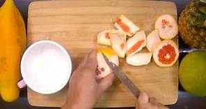 手殘媽必看 簡單處理葡萄柚