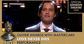 Ramin Karimloo performs Love Never Dies | Olivier Awards 2011 with Mastercard