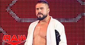 Andrade El Idolo Returns on Raw WWE RAW 1 Jane 2023 Highlights