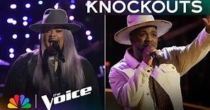 Asher Havon & Tae Lewis Knock The Coaches' Socks Off With Their Performances | The Voice Knockouts