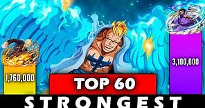 Top 60 Strongest One Piece Characters power levels - One Piece Power Levels - SP Senpai 🔥