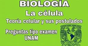 1.1 La célula | Teoría celular y sus postulados | BIOLOGÍA UNAM