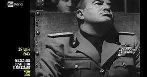 §.3/ fine deL #FASCismo+Storia 25 luglio 1943: ODG Grandi, arresto duce Benito Mussolini, regime END