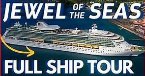 JEWEL OF THE SEAS, 2023 FULL Ship Tour Royal Caribbean Review & BEST Spots!