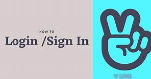 How To Login V Live Account | Sign In V Live App