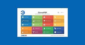 CleverPDF for Windows - 20-in-1 PDF tools