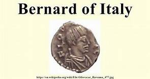 Bernard of Italy