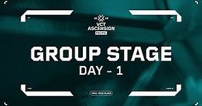 VCT Ascension Pacific - Group Stage - Day 1