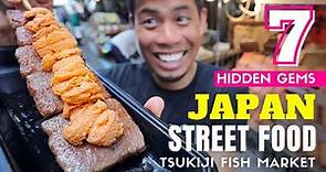 Tsukiji Fish Market New & Hidden Gems Japanese Street Food