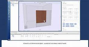 Cabinet design software can't be easier - 3 steps and 3 tools to success.