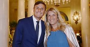 Javier Zanetti e sua moglie Paula de La Fuente: un amore via fax