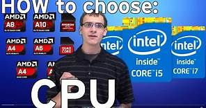 How to choose a processor/CPU