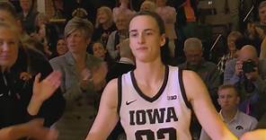 Fans swarm Welsh Ryan Arena to see Caitlin Clark and the Hawkeyes take on Northwestern