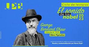 "Pigmalión" de George Bernard Shaw en El Sonido de los Nobel | Cultura UPB