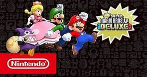 New Super Mario Bros. U Deluxe - Tráiler del lanzamiento (Nintendo Switch)