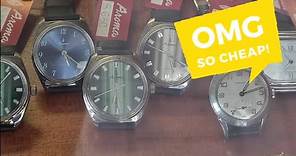 隱世錶行(9): 深水埗生記鐘錶，服務街坊逾60年! 有二手名錶如帝舵和Omega，仲有超多Aroma手錶，一千港元以下巳經買到自動和手上鍊錶🤩!