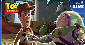 Buzz Lightyear Arrives 🚀 | Toy Story | Disney Kids