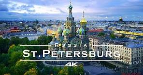 St. Petersburg, Russia 🇷🇺 / Санкт-Петербург, Россия 🇷🇺 - by drone [4K]