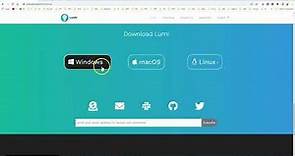 Download Lumi aplication and Install in Windows