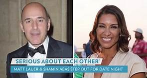 Who Is Matt Lauer's Girlfriend? All About Shamin Abas