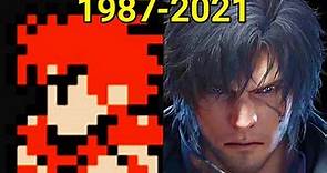 Evolution of Final Fantasy Games (1987-2021)