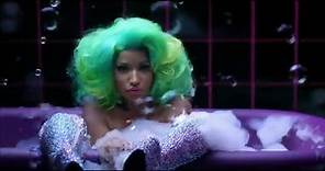 Nicki Minaj enjoys sexy bubble bath in I Am Your Leader video