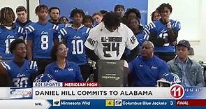Meridian's Daniel Hill commits to the University of Alabama