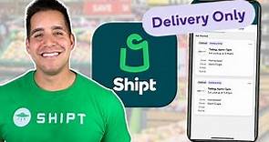 Shipt Shopper Delivery Only Orders (Full Walkthrough & Review)
