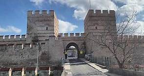 The Walls of Constantinople Built by the Roman Empire! GREAT WALK! - Turkey Istanbul - ECTV