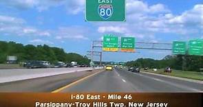 I-280 East: New Jersey