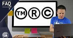 How To Type and Insert Trademark TM, Registered (R) and Copyright (C) Symbols For All Platforms