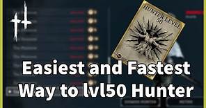 How to Get lvl50 Hunter in Hunt: Showdown [Easy and Fast]