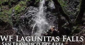 Lake Lagunitas Falls (4K)- WHERE'S THE TRAIL- California San Francisco Bay Waterfalls- hiking vlog