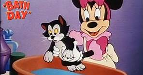 Bath Day 1946 Disney Figaro Cartoon Short Film | Minnie Mouse