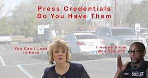 Where's Your Press Credentials | Don't Look in Here | Barbour County Alabama