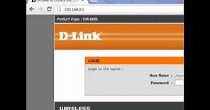 How to log into your D-Link router