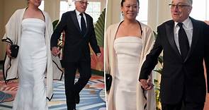 Robert De Niro, 80, and girlfriend Tiffany Chen, 45, pack on the PDA at White House state dinner
