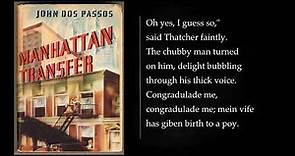 (1/2) Manhattan Transfer By John Dos Passos. Full-length Audiobook.