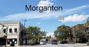 Driving Downtown, Morganton, NC, USA 2020 | 2.7K | Slow TV