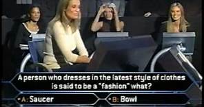 Frederique Van Der Wal on Supermodel Who Wants to be a Millionaire