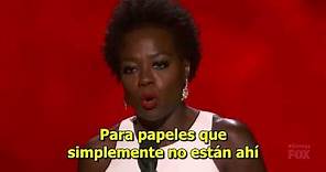 [SUBS ESPAÑOL] Discurso de Viola Davis - Emmy mejor actriz de drama (2015)
