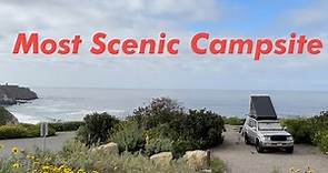 Our favorite campsite in California - Moro Campground Crystal Cove State Park